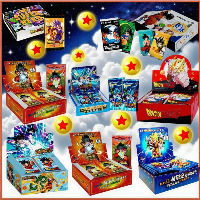 Genuine Dragon Ball Special Set Card Goku/Vegeta/Bulma/Gohan (Sayajins Theme) Kids' Toy | Holiday Present
Genuine Dragon Ball Special Set Card Goku/Vegeta/Bulma/Gohan (Sayajins Theme) Kids' Toy | Holiday Present