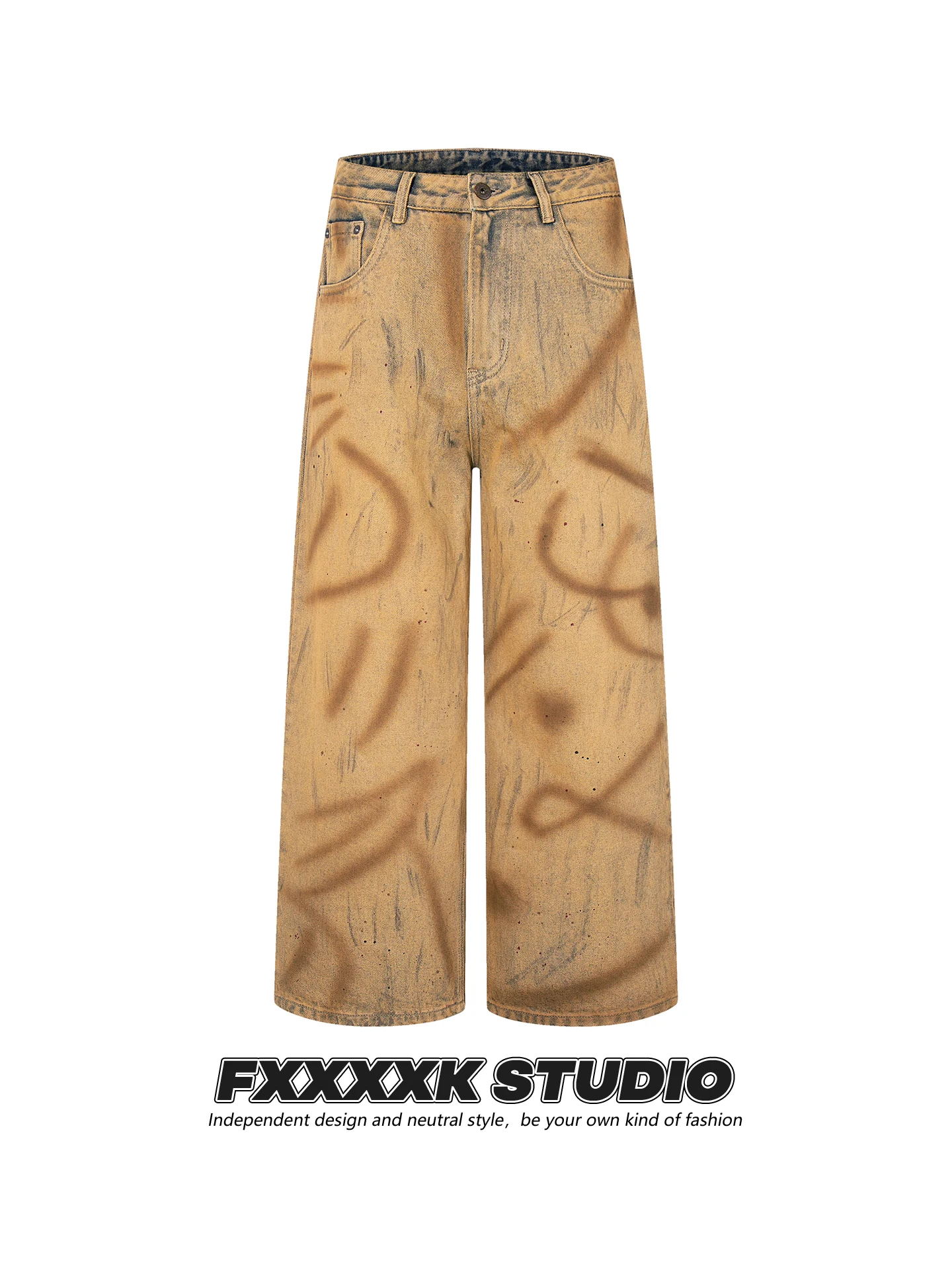 Джинсы FXK High Street Aalyptic с эффектом тай-дай, мужские и женские, крутые винтажные прямые брюки-палаццо
Джинсы FXK High Street Aalyptic с эффектом тай-дай, мужские и женские, крутые винтажные прямые брюки-палаццо