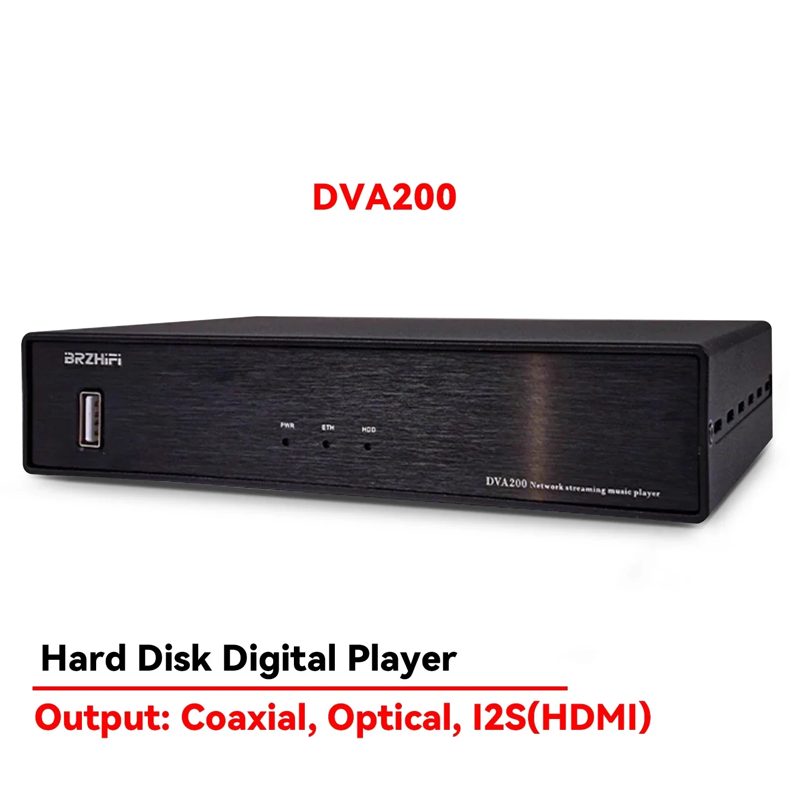 AMXEKR DVA200 Потоковое аудио декодер Сетевой Wi-Fi Музыка Hi-Fi без потерь USB Жорсткий диск Цифровой плеер
AMXEKR DVA200 Потоковое аудио декодер Сетевой Wi-Fi Музыка Hi-Fi без потерь USB Жорсткий диск Цифровой плеер