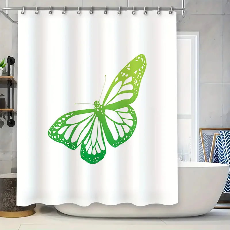 Butterfly Shower Curtain White with Green Design, Black Trim for Bathtub Decorative Bath Liner by TaurusDuan AliExpress
Butterfly Shower Curtain White with Green Design, Black Trim for Bathtub Decorative Bath Liner by TaurusDuan AliExpress