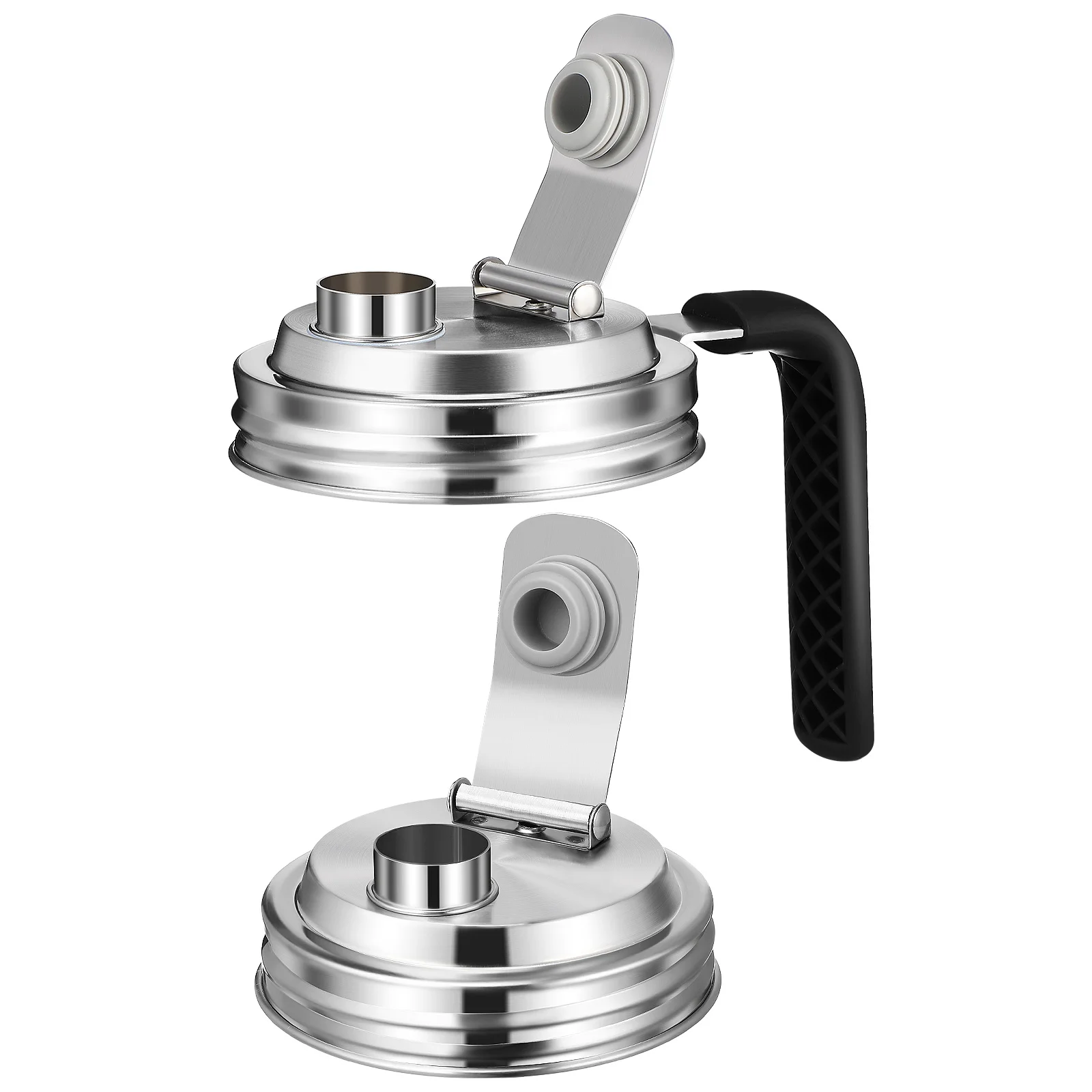 2pcs Mason Jar Lids Stainless Steel Wide Mouth Pour Spout Canning Accessories Firm Material Secure Seal
2pcs Mason Jar Lids Stainless Steel Wide Mouth Pour Spout Canning Accessories Firm Material Secure Seal