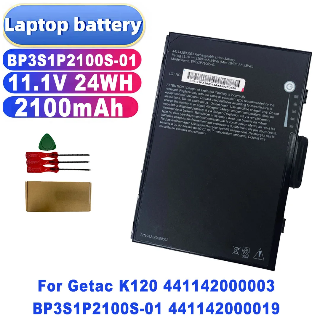 New high quality Laptop Battery 11.1V 24WH 2100mAh BP3S1P2100S-01 for Getac K120 441142000003 BP3S1P2100S-01 441142000019
New high quality Laptop Battery 11.1V 24WH 2100mAh BP3S1P2100S-01 for Getac K120 441142000003 BP3S1P2100S-01 441142000019
