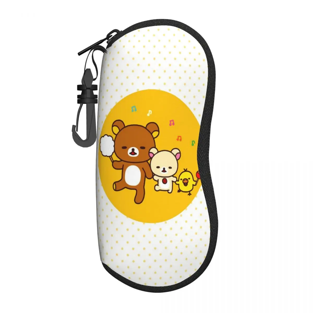Пользовательские солнцезащитные очки с героями мультфильмов Rilakkuma, мягкий чехол, неопреновый чехол на молнии, чехол для очков, защитная коробка на заказ для очков
Пользовательские солнцезащитные очки с героями мультфильмов Rilakkuma, мягкий чехол, неопреновый чехол на молнии, чехол для очков, защитная коробка на заказ для очков