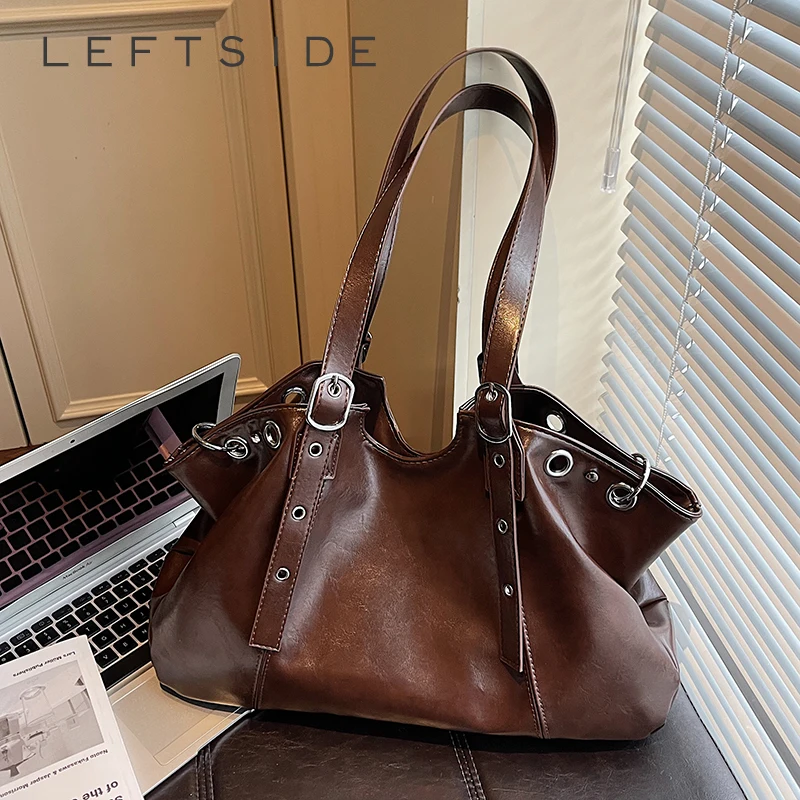 Левая сторона, женская большая вместительная сумка на плечо из искусственной кожи, зима 202, мягкая брендовая сумка в стиле ретро, роскошные дизайнерские трендовые сумки
Левая сторона, женская большая вместительная сумка на плечо из искусственной кожи, зима 202, мягкая брендовая сумка в стиле ретро, роскошные дизайнерские трендовые сумки