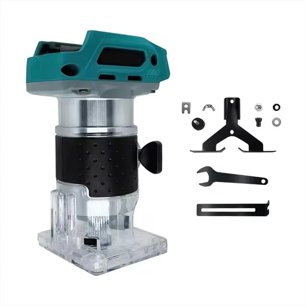 PATUOPRO 5 Speeds Brushless Electric Trimmer Handheld Wood Router Milling Engraving Slotting Power Tools for Makita 18V Battery
PATUOPRO 5 Speeds Brushless Electric Trimmer Handheld Wood Router Milling Engraving Slotting Power Tools for Makita 18V Battery