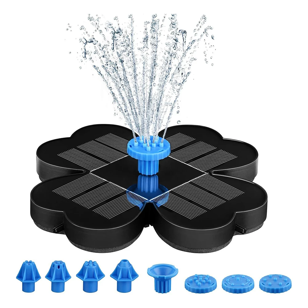 Garden Decoration Floating Fountain Decorative Garden Water Pump Solar Power Fountain 8 Interchangeable Nozzles
Garden Decoration Floating Fountain Decorative Garden Water Pump Solar Power Fountain 8 Interchangeable Nozzles
