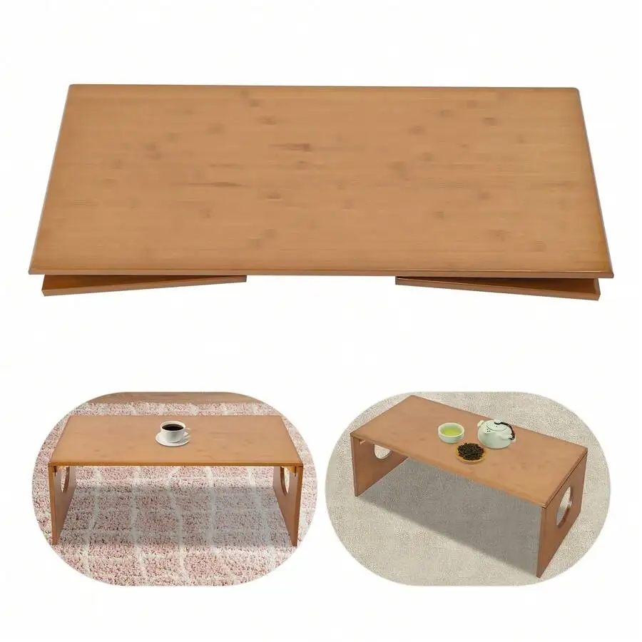 ZHFEISY Folding Floor Coffee Table Brown Low Coffee Table Bamboo Portable Coffee Table
ZHFEISY Folding Floor Coffee Table Brown Low Coffee Table Bamboo Portable Coffee Table