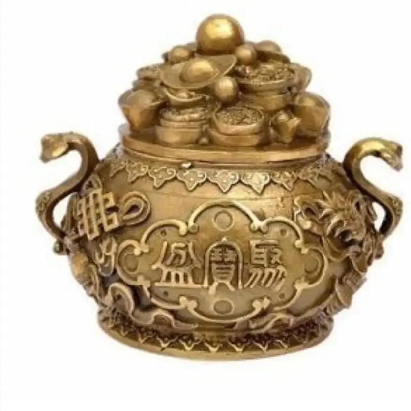 Large pure copper cornucopia ornaments large gold ingot cornucopia strong fortune gathering household ornaments
Large pure copper cornucopia ornaments large gold ingot cornucopia strong fortune gathering household ornaments