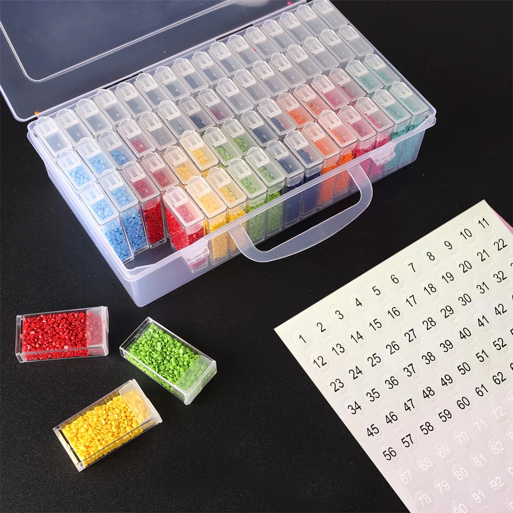 Diamond Art Crystal Beads Painting Organizer Reach Storage Box Organization Rhinestones Material Crafts Accessories Materials 5d
Diamond Art Crystal Beads Painting Organizer Reach Storage Box Organization Rhinestones Material Crafts Accessories Materials 5d