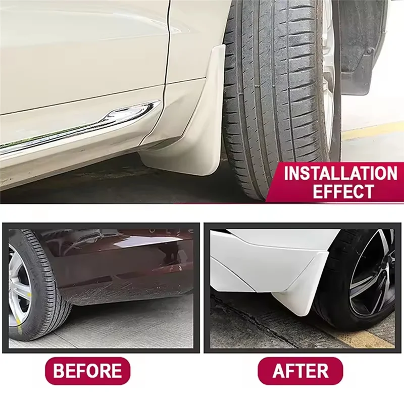 Front,Rear Wheel Mudguards 4Pcs/Set White Fenders Fit For Volvo XC60 2018-2023 Car Accessories Protection
Front,Rear Wheel Mudguards 4Pcs/Set White Fenders Fit For Volvo XC60 2018-2023 Car Accessories Protection