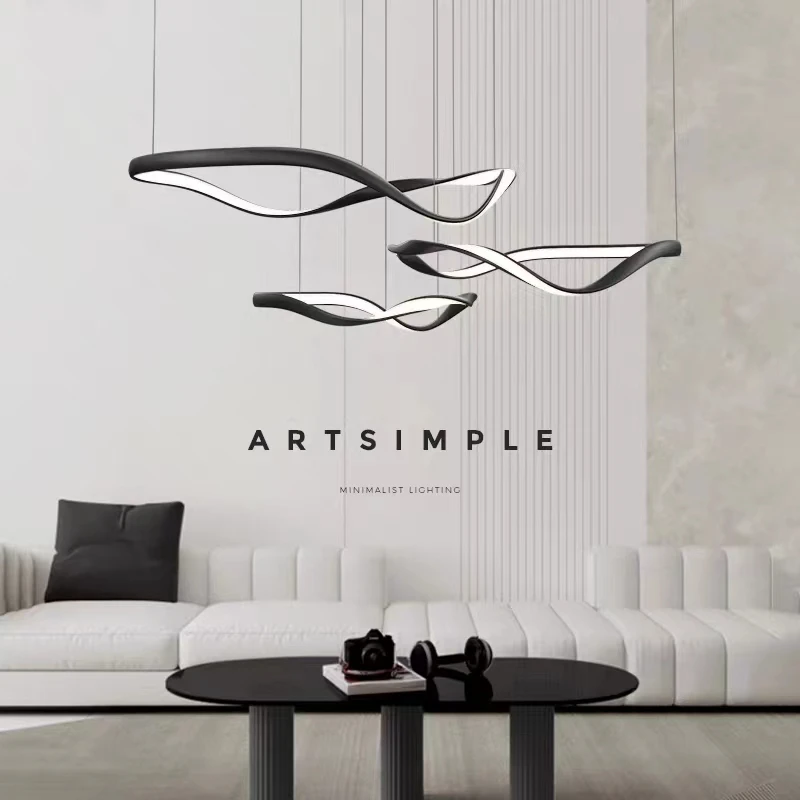 Modern LED Chandelier Minimalist Irregular Ring For Parlor Restaurant Bedroom Kitchen Hanging Light Home Decor Lamp Fixtures
Modern LED Chandelier Minimalist Irregular Ring For Parlor Restaurant Bedroom Kitchen Hanging Light Home Decor Lamp Fixtures