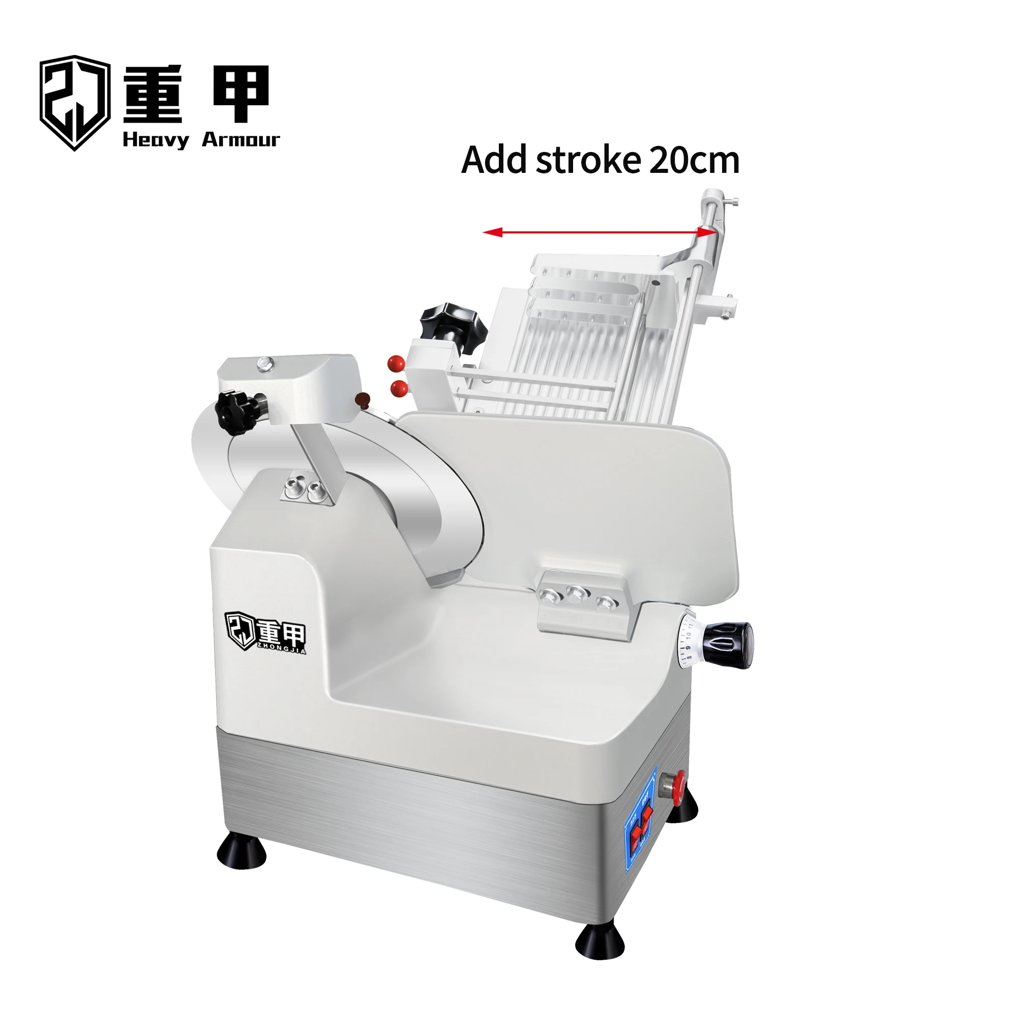 High Efficiency Aluminum Die Casting Frozen Meat Slicer For Restaurants And Commercial Kitchens
High Efficiency Aluminum Die Casting Frozen Meat Slicer For Restaurants And Commercial Kitchens