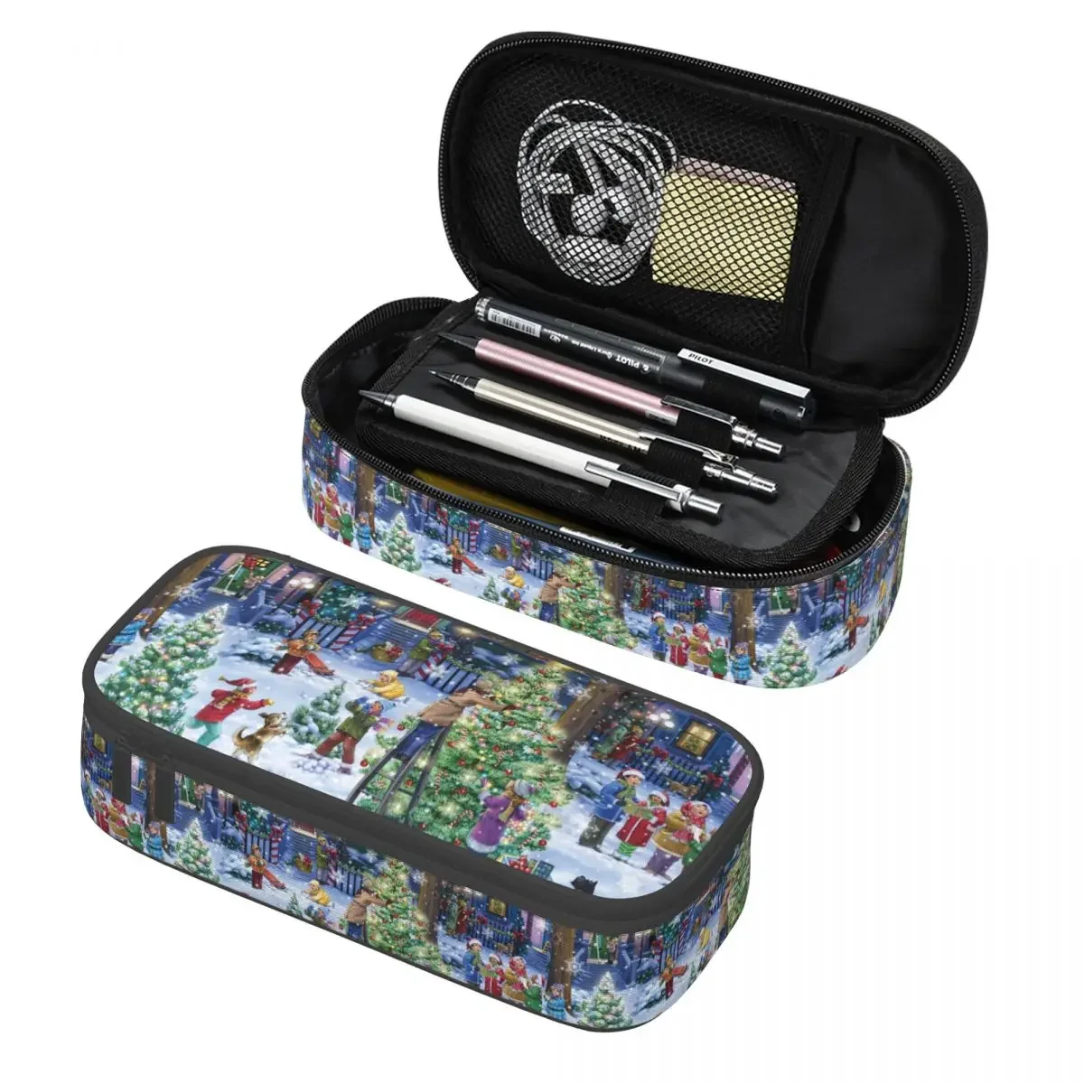 Custom Christmas Snowman Kawaii Pencil Cases Girl Boy Large Capacity Gnome New Year Pencil Bag School Accessories
Custom Christmas Snowman Kawaii Pencil Cases Girl Boy Large Capacity Gnome New Year Pencil Bag School Accessories