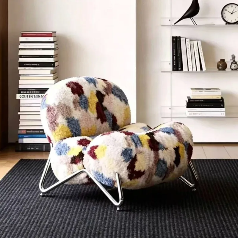 Medieval style dopamine designer single sofa chair Internet celebrity living room B & B cafe Small apartment leisure chair
Medieval style dopamine designer single sofa chair Internet celebrity living room B & B cafe Small apartment leisure chair