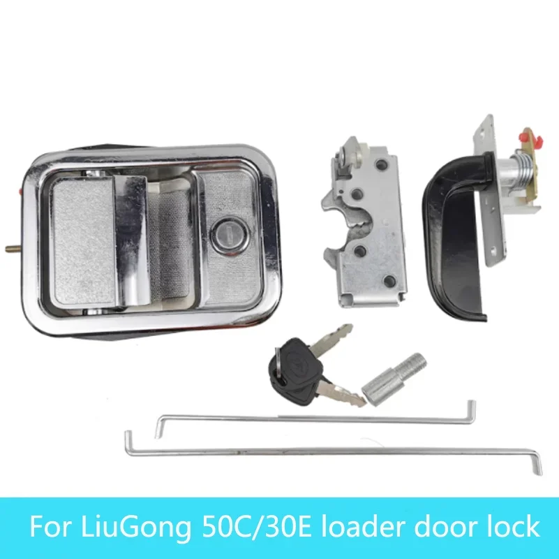 Cab Door Lock Assembly For Liugong 30E 40B Loader Door Lock 50C Loader Forklift Excavator
Cab Door Lock Assembly For Liugong 30E 40B Loader Door Lock 50C Loader Forklift Excavator