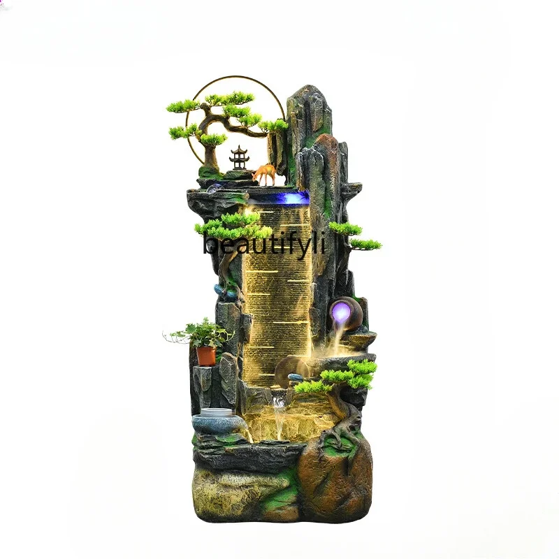 Landscape ornament circulating water landing living room office feng shui rockery landscape housewarming opened
Landscape ornament circulating water landing living room office feng shui rockery landscape housewarming opened
