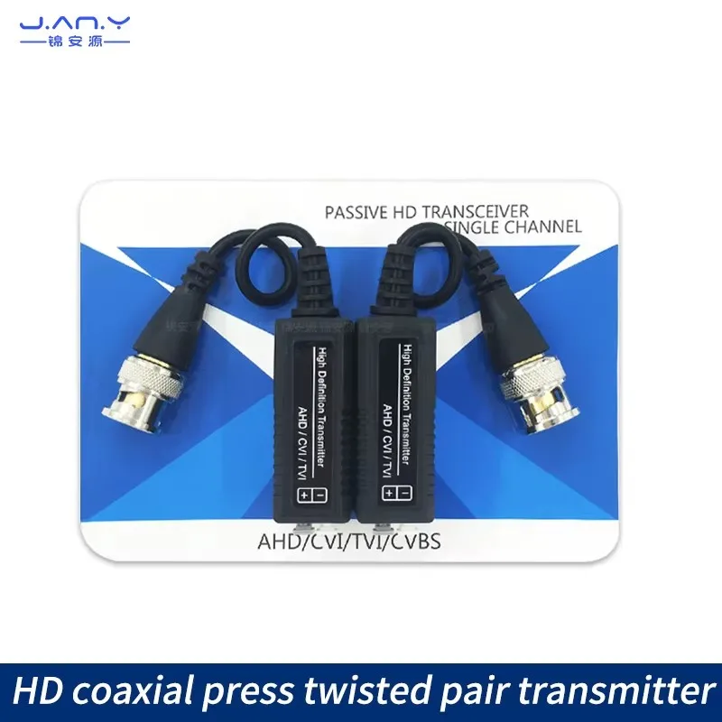 Пассивный передатчик витой пары, коаксиальный ahd CVI TVI, сетевой кабель BNC, HD с защитой от помех
Пассивный передатчик витой пары, коаксиальный ahd CVI TVI, сетевой кабель BNC, HD с защитой от помех