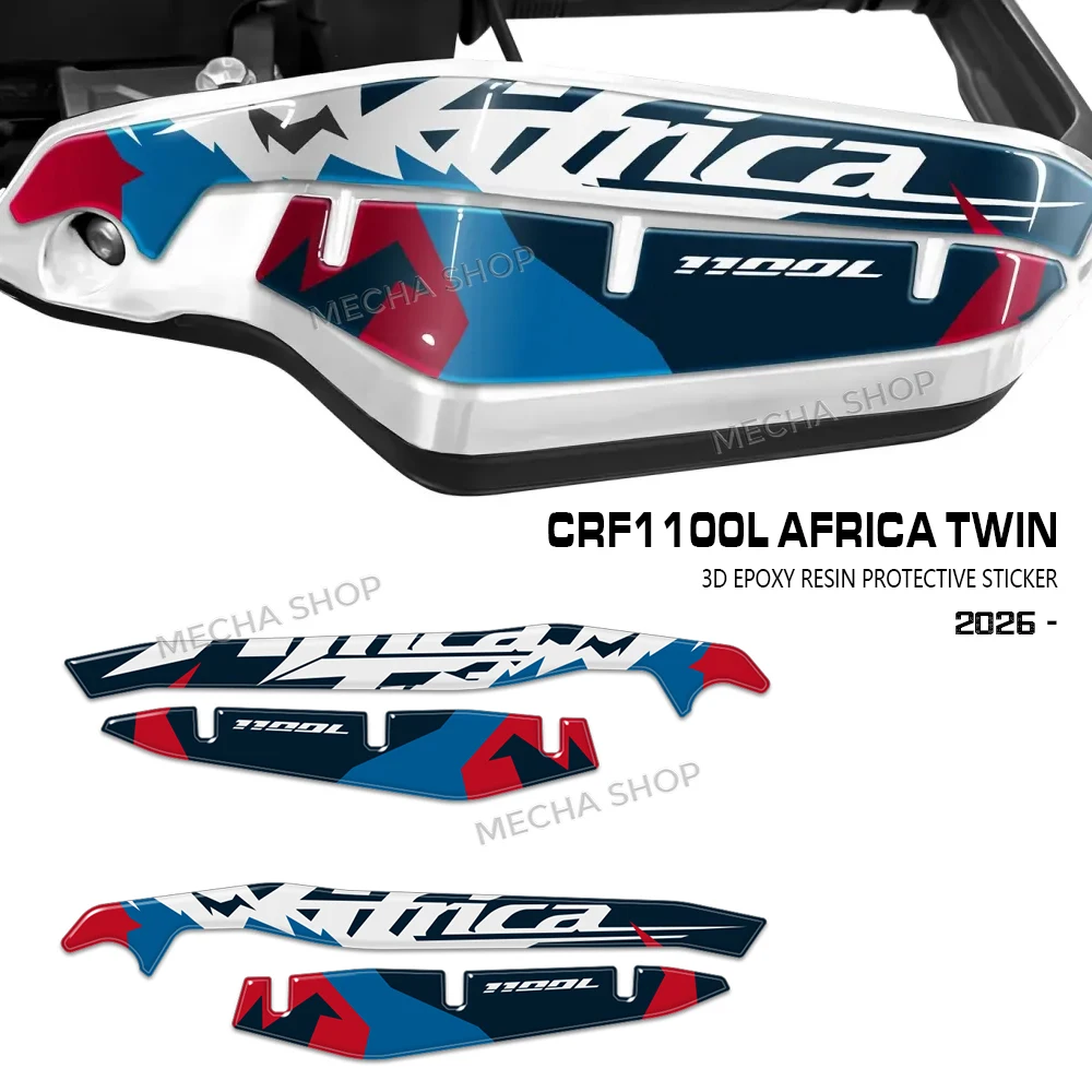 Motorcycle Accessories 3D Resin Sticker Protection Kit Hand Guard Graphic Decal For Africa Twin CRF 1100 L 2026
Motorcycle Accessories 3D Resin Sticker Protection Kit Hand Guard Graphic Decal For Africa Twin CRF 1100 L 2026