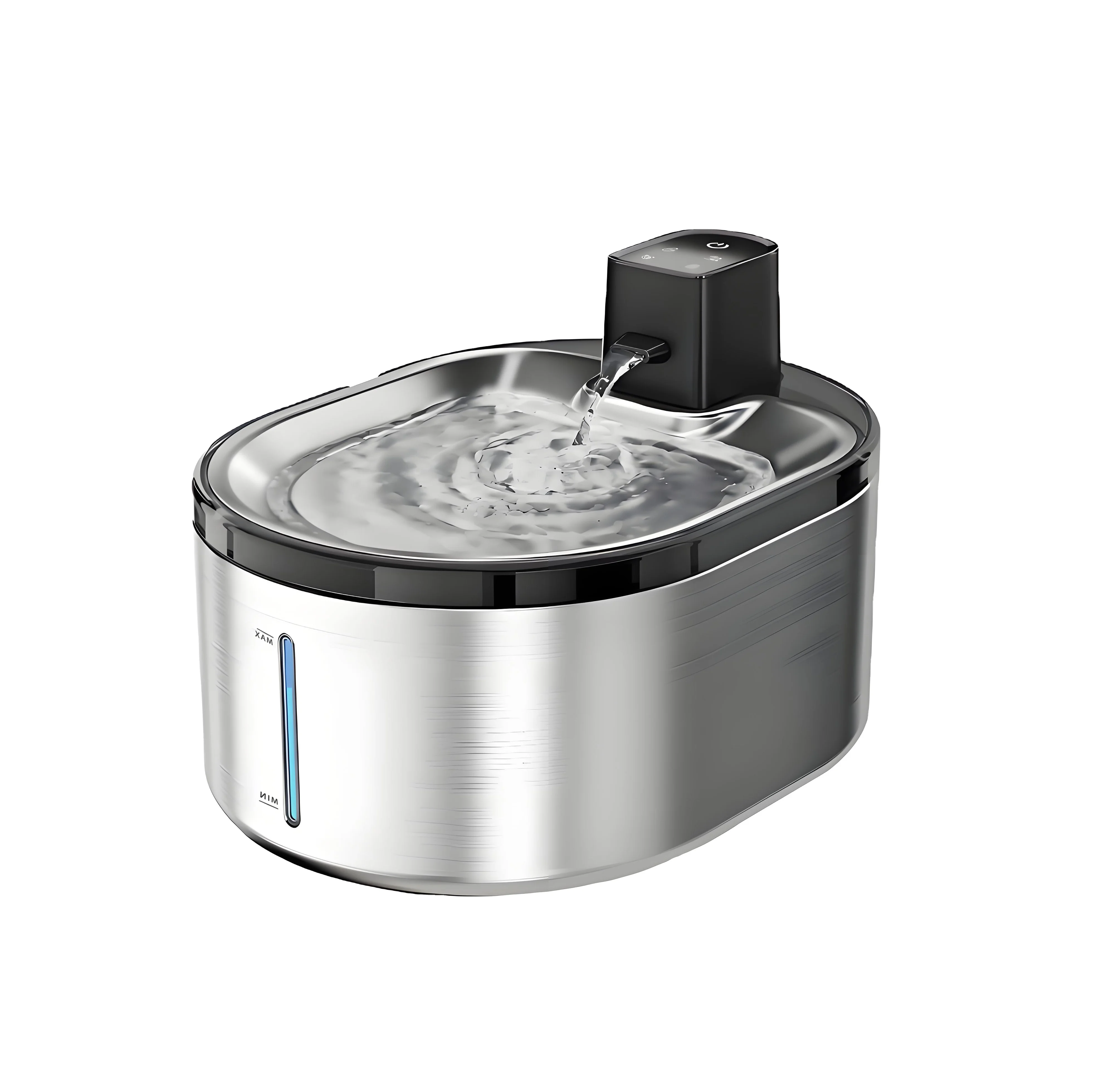 Smart APP & Radar Sensor Stainless Steel Pet Water Fountain - 4L Auto-Circulating Cat/Dog Drinker
Smart APP & Radar Sensor Stainless Steel Pet Water Fountain - 4L Auto-Circulating Cat/Dog Drinker