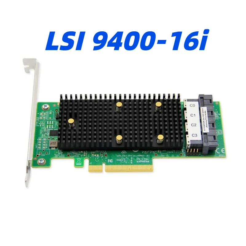 Broadcom 9400-16i 05-50008-00 PCIe3.1 X8 Host Bus Adapter 4*SFF-8643 supports 12 Gb/s SAS/SATA/NVMe
Broadcom 9400-16i 05-50008-00 PCIe3.1 X8 Host Bus Adapter 4*SFF-8643 supports 12 Gb/s SAS/SATA/NVMe