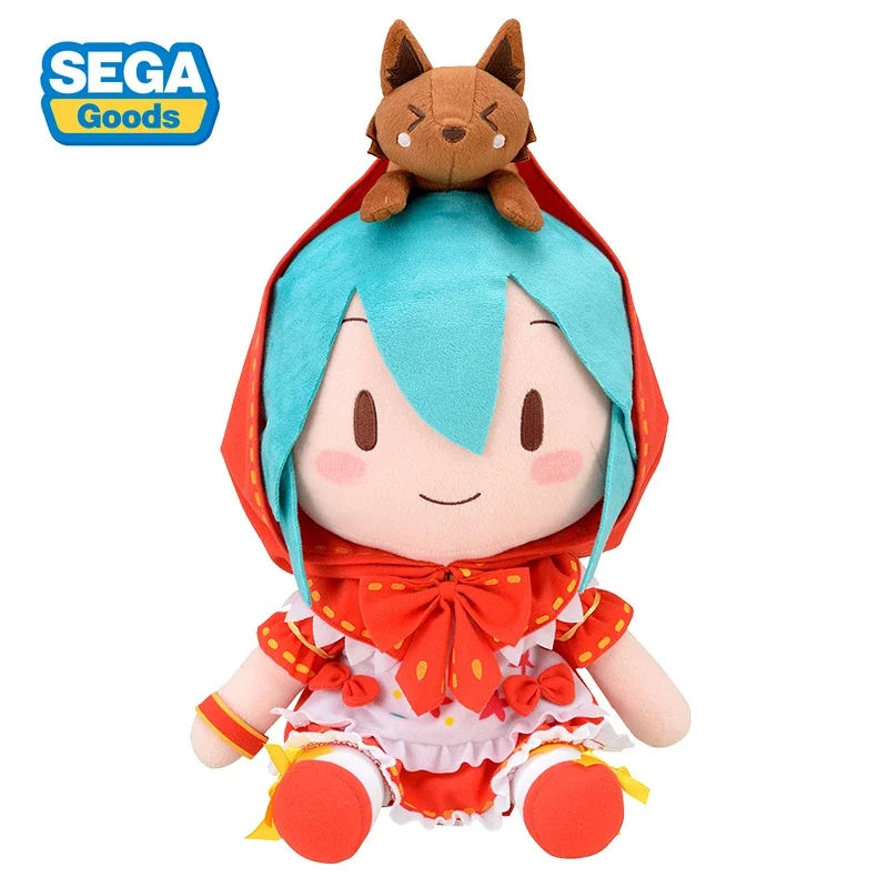 Original SEGA Hatsune Miku Plush Toys Little Red Riding Hood Kawaii Miku Fufu 40Cm Figurine Plush Toys for Girls Gift
Original SEGA Hatsune Miku Plush Toys Little Red Riding Hood Kawaii Miku Fufu 40Cm Figurine Plush Toys for Girls Gift