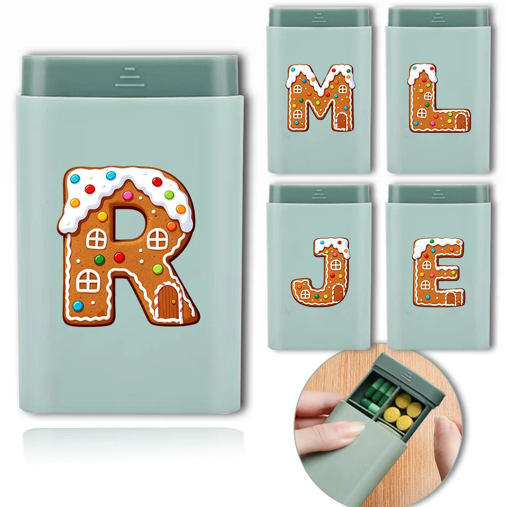 Durable Six Compartment Medicine Box Vitamin Sealed Dust Proof Case Portable Travel Medicine Sorting Box Gingerbread Pattern
Durable Six Compartment Medicine Box Vitamin Sealed Dust Proof Case Portable Travel Medicine Sorting Box Gingerbread Pattern