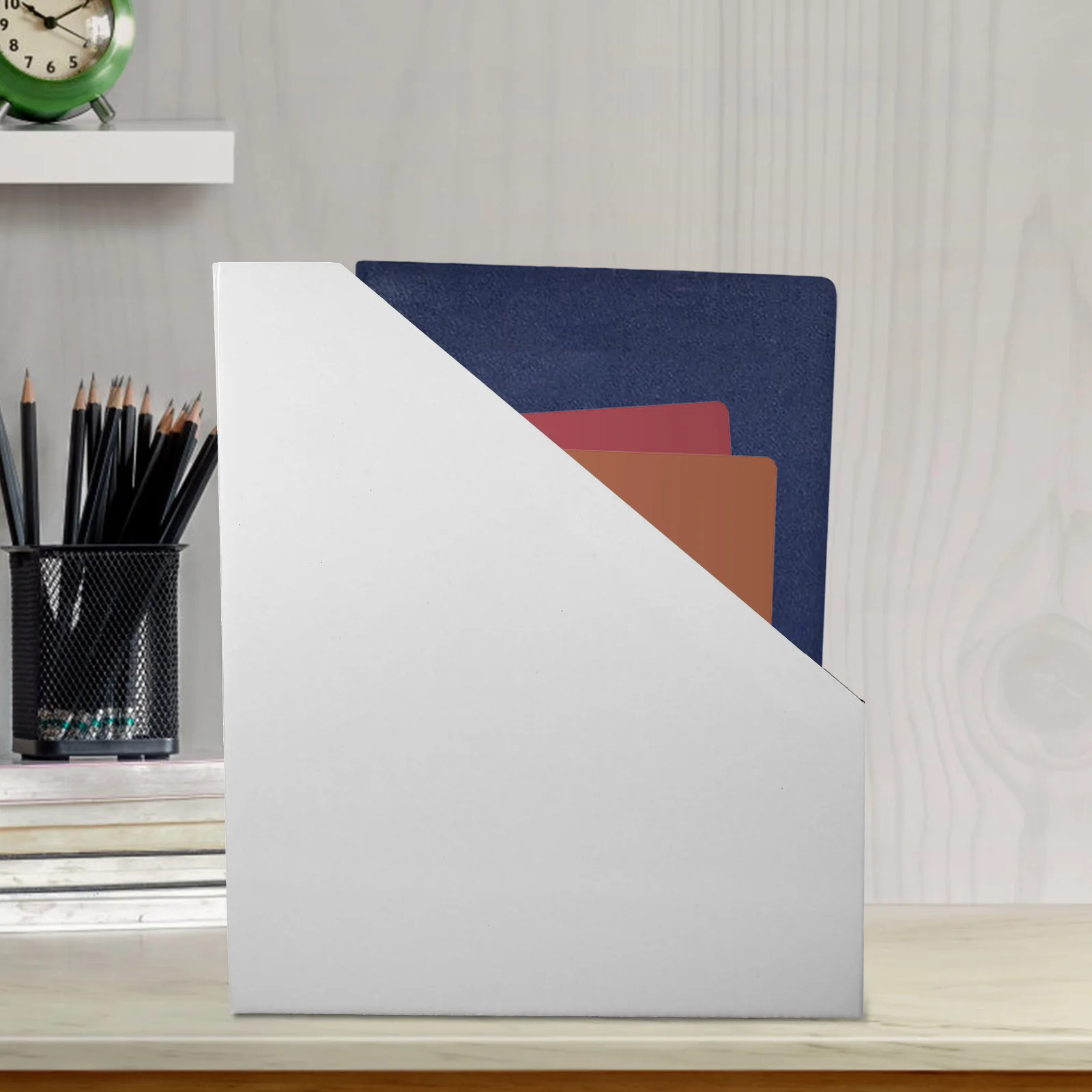 3pcs Paper File Holder Desktop Storage Rack For Documents Books Magazines Office Study Organizer Magazine Stand Reusable Desktop
3pcs Paper File Holder Desktop Storage Rack For Documents Books Magazines Office Study Organizer Magazine Stand Reusable Desktop