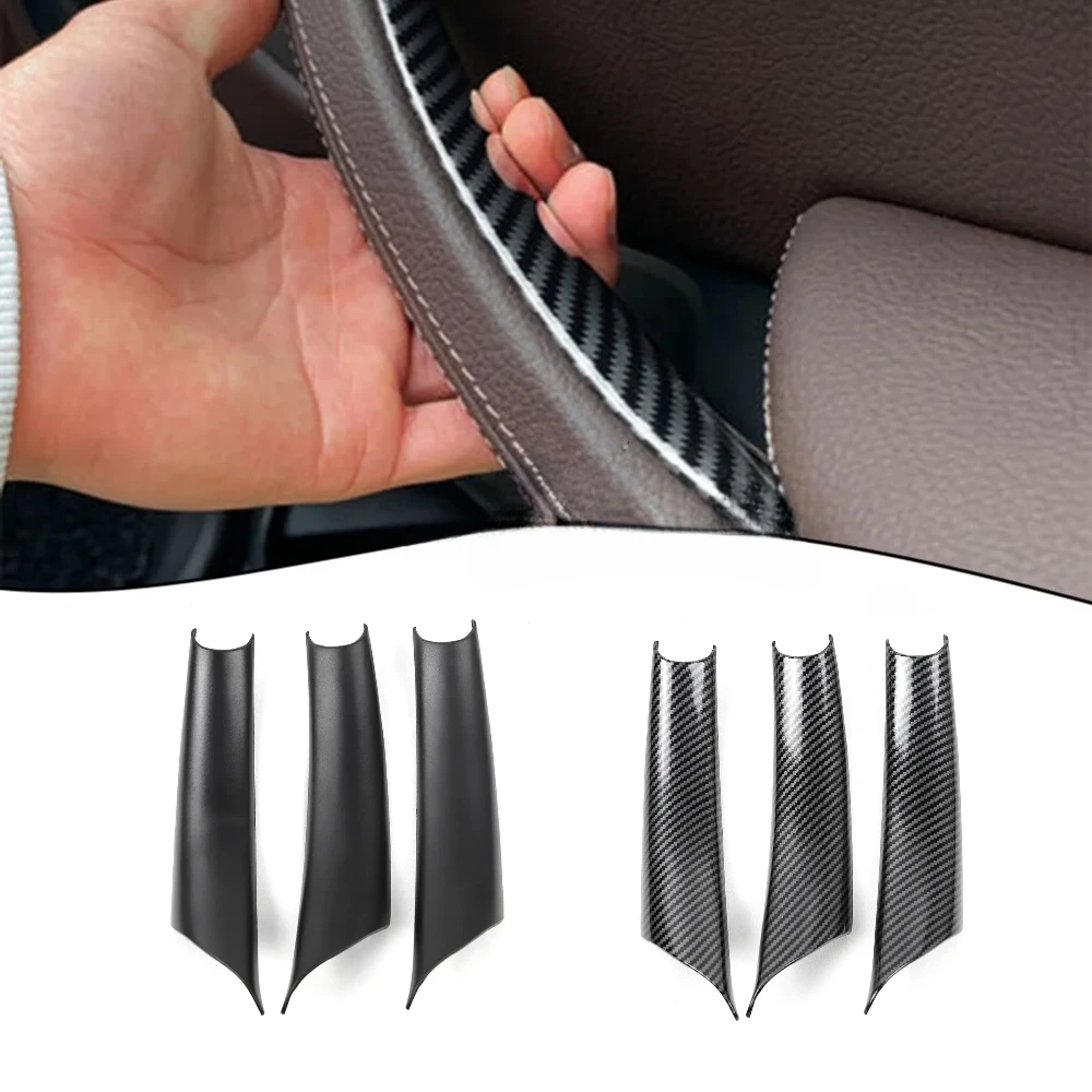 Car Interior Door Panel Grab Handle Covers Carbon Fiber Armrest Protective Trim Car Styling For BMW X5 E70 X6 E71 E72 2007-2014
Car Interior Door Panel Grab Handle Covers Carbon Fiber Armrest Protective Trim Car Styling For BMW X5 E70 X6 E71 E72 2007-2014