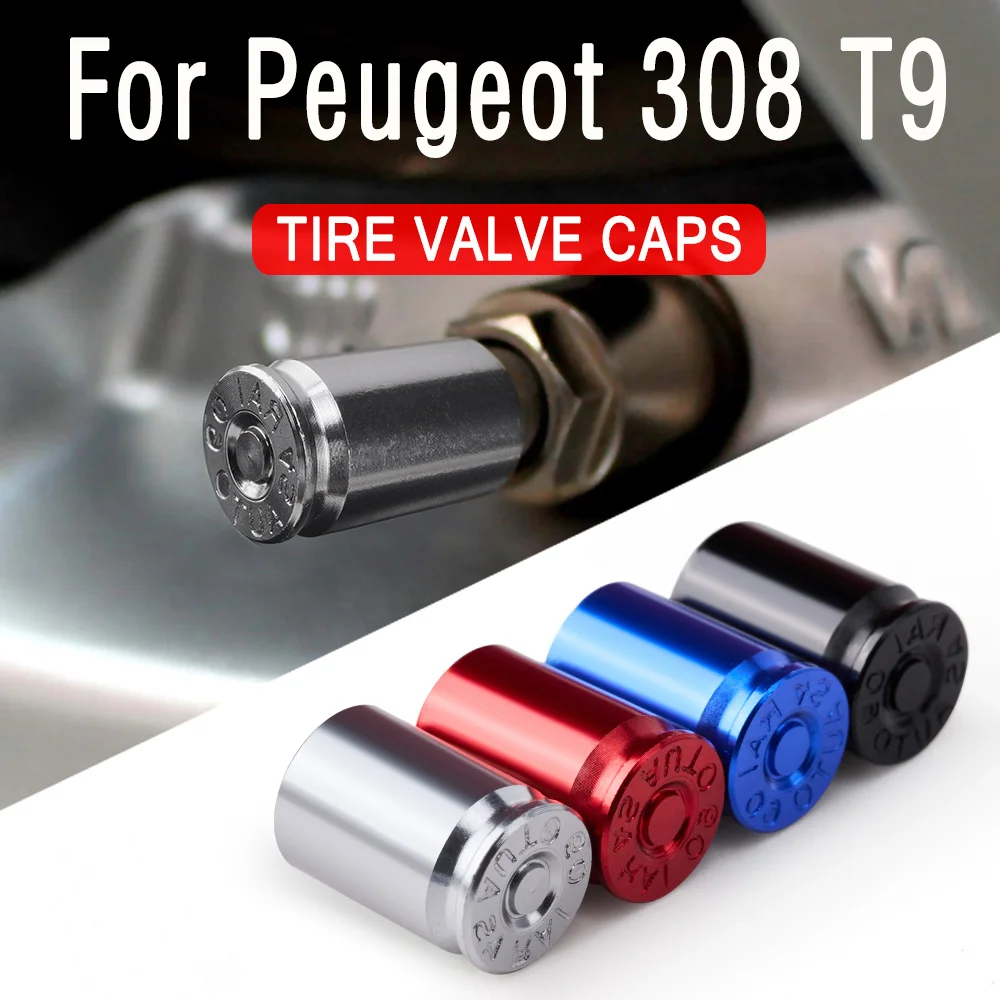 Car Wheel Tire Valve Caps Tyre Stem Covers Airdust Waterproof 4PCS For Peugeot 308 T9 2013~2021 2016 2018 2020 MK2 Accessories
Car Wheel Tire Valve Caps Tyre Stem Covers Airdust Waterproof 4PCS For Peugeot 308 T9 2013~2021 2016 2018 2020 MK2 Accessories