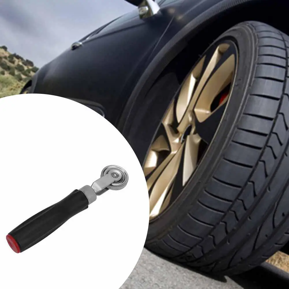 Portable Car Tire Repair Tool Metal Compaction Roller with Rubber Handle
Portable Car Tire Repair Tool Metal Compaction Roller with Rubber Handle