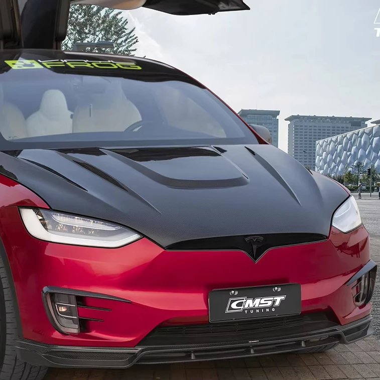CMST Body Kit for Sale From China CMST Carbon Fiber Hood Fit for Model X 2016-2020
CMST Body Kit for Sale From China CMST Carbon Fiber Hood Fit for Model X 2016-2020