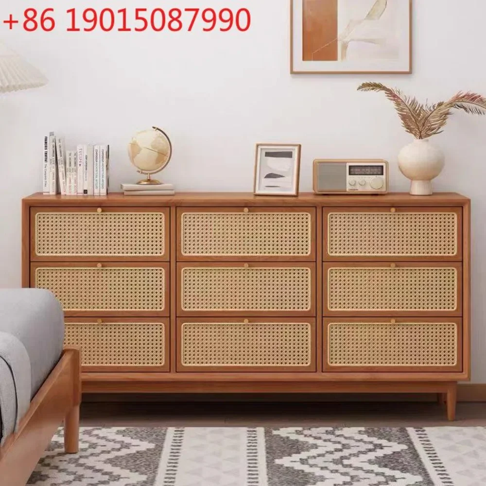 Retro solid wood chest, Japanese-style dining side cabinet, bedroom drawer storage
Retro solid wood chest, Japanese-style dining side cabinet, bedroom drawer storage