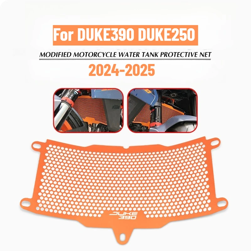 For DUKE 390 DUKE390 DUKE250 DUKE 250 2024-2025 Motorcycle Protective Grill Radiator Guard Grille Cover Protector Accessories
For DUKE 390 DUKE390 DUKE250 DUKE 250 2024-2025 Motorcycle Protective Grill Radiator Guard Grille Cover Protector Accessories