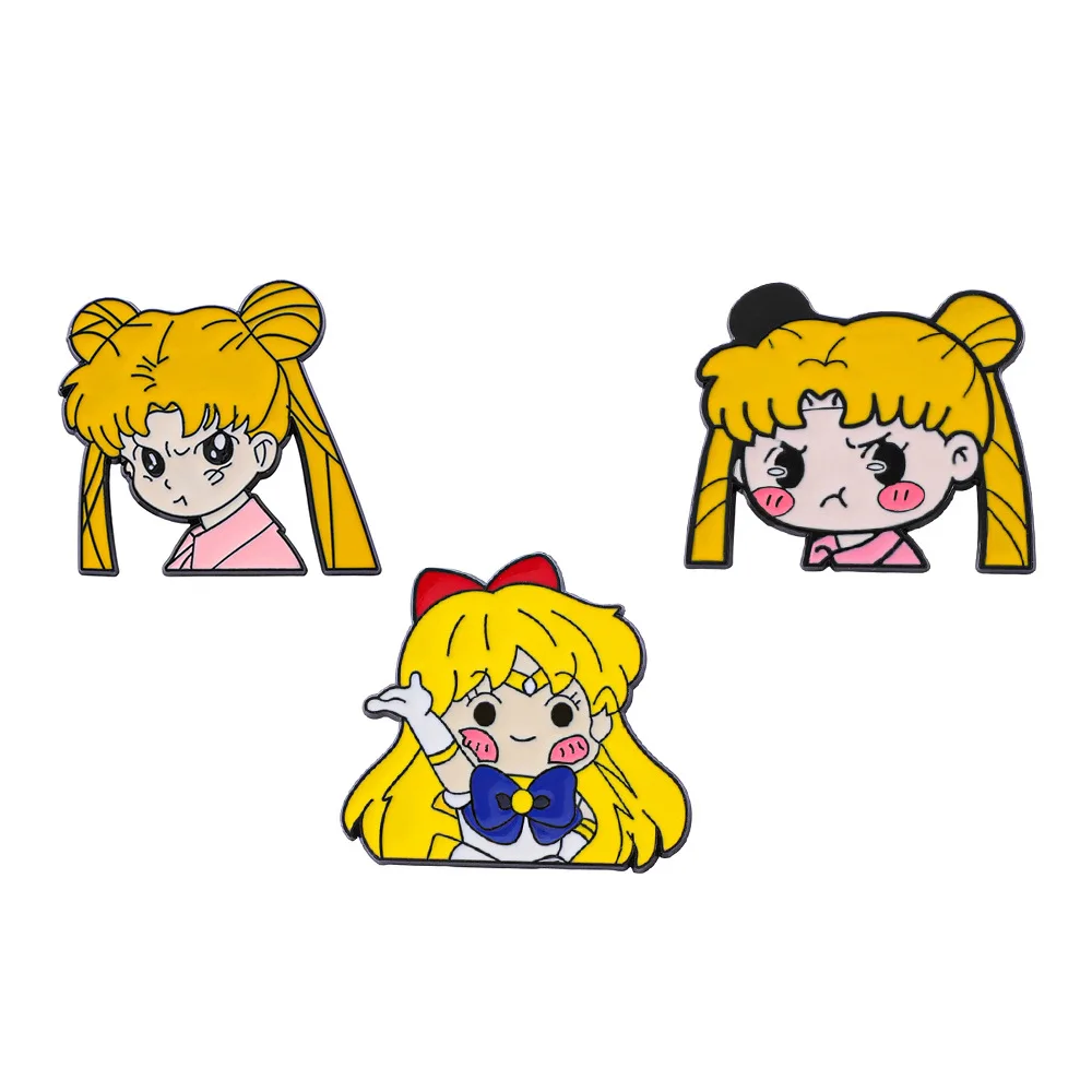 Anime Cute Enamel Pin Usagi Tsukino Brooch Lapel Pins Badge on Backpack Clothing Accessories Birthday Gifts
Anime Cute Enamel Pin Usagi Tsukino Brooch Lapel Pins Badge on Backpack Clothing Accessories Birthday Gifts