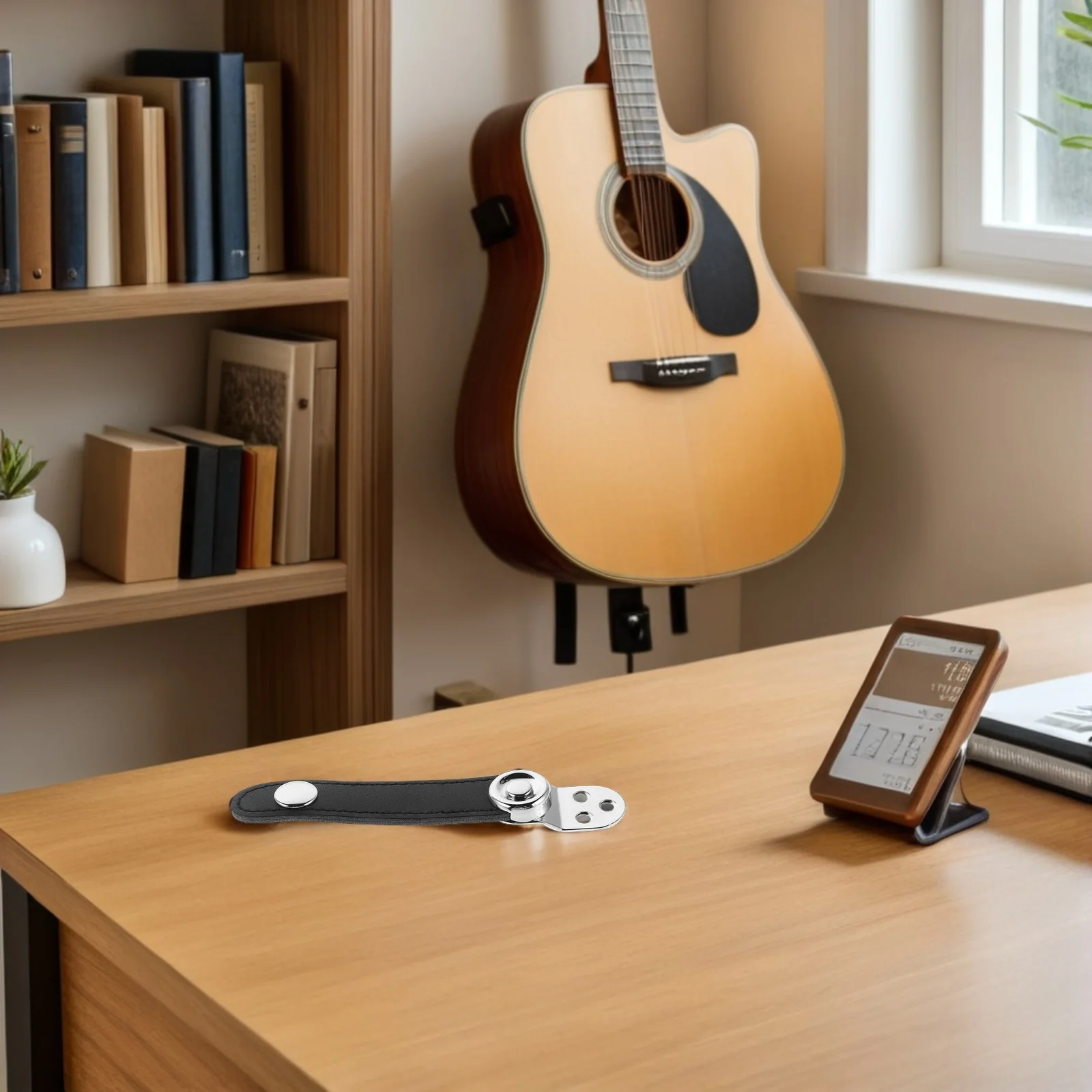 2pcs Black Replacement Durable Artificial Belt With Buckle Fit Bass Hole Spacing 7.8Cm Secure Closure Air Leak Proof
2pcs Black Replacement Durable Artificial Belt With Buckle Fit Bass Hole Spacing 7.8Cm Secure Closure Air Leak Proof