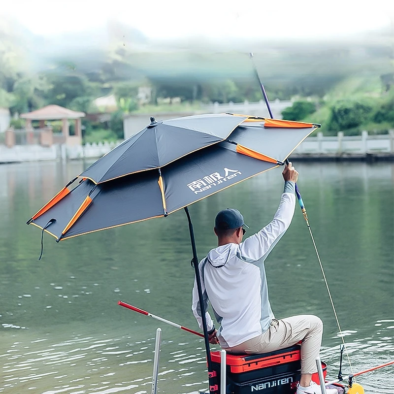 Double Layer Portable Sun Beach Umbrella Thickened Surface for Fishing Pool Adjustable Strong Aluminum Rod Super Large 2.4m
Double Layer Portable Sun Beach Umbrella Thickened Surface for Fishing Pool Adjustable Strong Aluminum Rod Super Large 2.4m