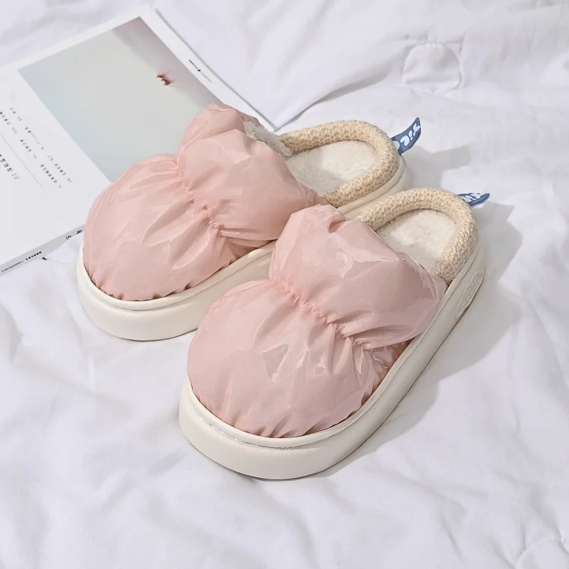 Cotton Slippers Women Men's Slipper 2022 Winter Anti Slip And Warm Home Waterproof Soft Bottom Plush House Slippers Men Shoes
Cotton Slippers Women Men's Slipper 2022 Winter Anti Slip And Warm Home Waterproof Soft Bottom Plush House Slippers Men Shoes