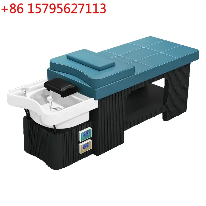 Новое интеллектуальное кресло для мытья головы с постоянной температурой и циркуляцией воды для парикмахерских и салонов красоты, высококлассное кресло для терапии кожи головы
Новое интеллектуальное кресло для мытья головы с постоянной температурой и циркуляцией воды для парикмахерских и салонов красоты, высококлассное кресло для терапии кожи головы