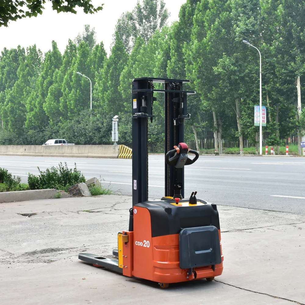 Customized CDD20 1.5-ton Electric Stacker Truck 5.5-meter High Lift Lead-acid Solid Tires Side Outriggers Heavy-duty AWD Model
Customized CDD20 1.5-ton Electric Stacker Truck 5.5-meter High Lift Lead-acid Solid Tires Side Outriggers Heavy-duty AWD Model