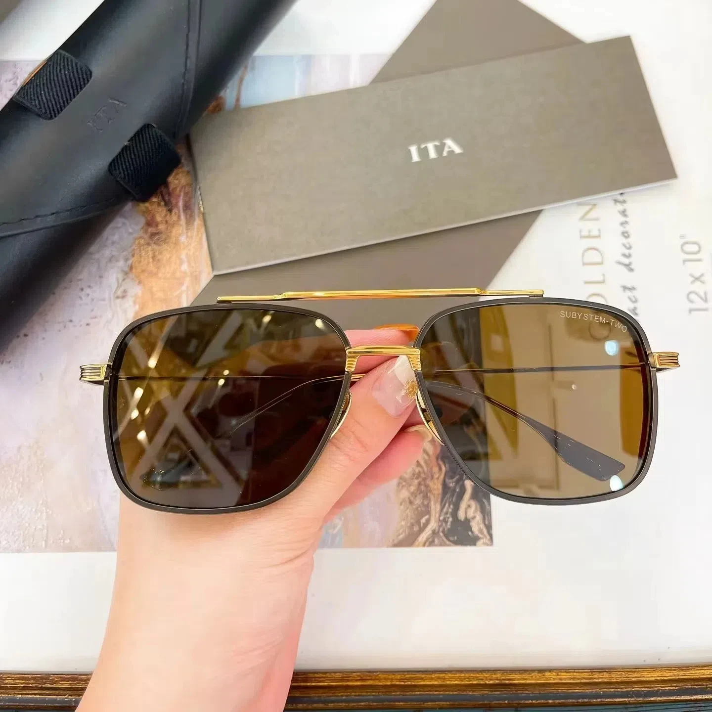 Newest Brand Women Men Sunglasses Square Alloy Frame UV400 Driving Anti-Glare For Unisex Eyeglasses ADITA SUBYSTEM-TWO DTS142
Newest Brand Women Men Sunglasses Square Alloy Frame UV400 Driving Anti-Glare For Unisex Eyeglasses ADITA SUBYSTEM-TWO DTS142