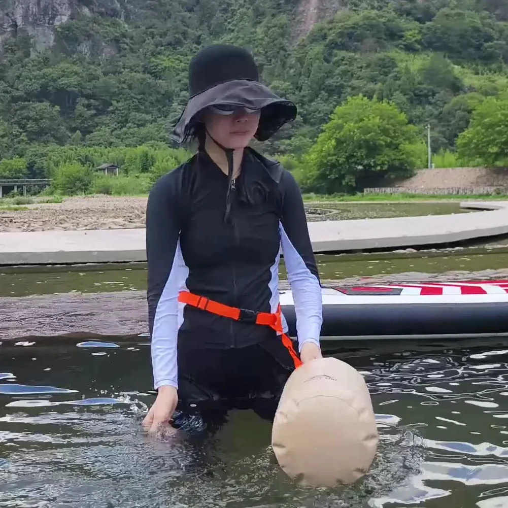 Swimming Buoy Multifunctional Swim Buoy Float with Belt Water Storage Bag Water Container Bag for Kayaking Boating Fishing
Swimming Buoy Multifunctional Swim Buoy Float with Belt Water Storage Bag Water Container Bag for Kayaking Boating Fishing