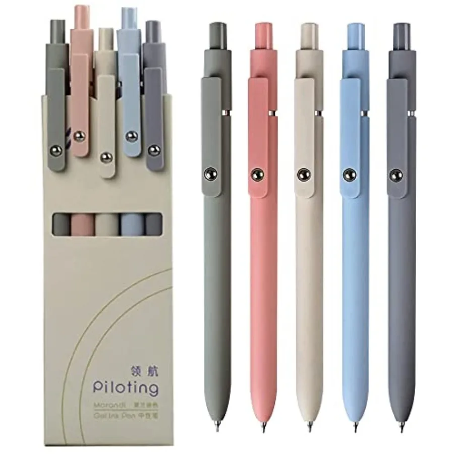 5 pack Gel Pens Quick Dry Ink Pens Fine Point Retractable Roller Ball Pens 0.5mm Smooth Writing Pens Cute Pens Aesthetic pens f
5 pack Gel Pens Quick Dry Ink Pens Fine Point Retractable Roller Ball Pens 0.5mm Smooth Writing Pens Cute Pens Aesthetic pens f