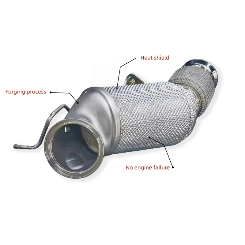 High-end Forged B48 Exhaust Downpipe for Toyota GR Supra B48 2.0T 2020-2024 SS304 Exhaust Pipes No Engine Failure Down Pipe
High-end Forged B48 Exhaust Downpipe for Toyota GR Supra B48 2.0T 2020-2024 SS304 Exhaust Pipes No Engine Failure Down Pipe