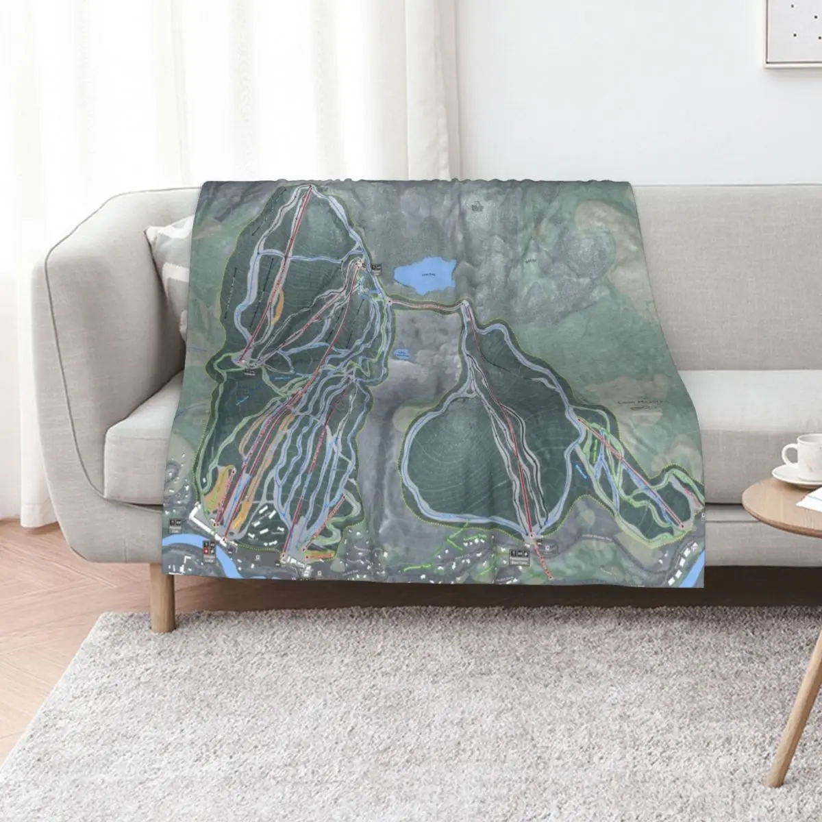 Loon Mountain Resort Trail Map Throw Blanket Cozy Throw Blanket Birthday Gift for Him Her
Loon Mountain Resort Trail Map Throw Blanket Cozy Throw Blanket Birthday Gift for Him Her