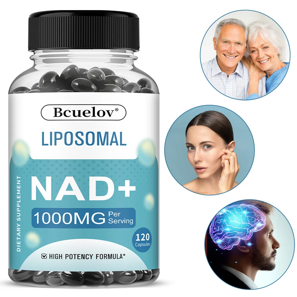 Liposomal NAD+ Capsules 1000mg, Daily Cellular Wellness Supplement, Support Brain, Cellular Repair, Stamina & Healthy Aging
Liposomal NAD+ Capsules 1000mg, Daily Cellular Wellness Supplement, Support Brain, Cellular Repair, Stamina & Healthy Aging