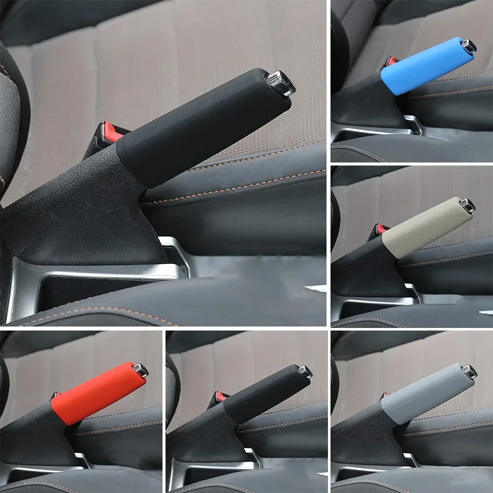 1Pcs Universal Car Silicone Gel Gear Knob Cover Head Shift Glove Gear Shift Collars Handbrake Sleeve Car Hand Brake Covers PART
1Pcs Universal Car Silicone Gel Gear Knob Cover Head Shift Glove Gear Shift Collars Handbrake Sleeve Car Hand Brake Covers PART
