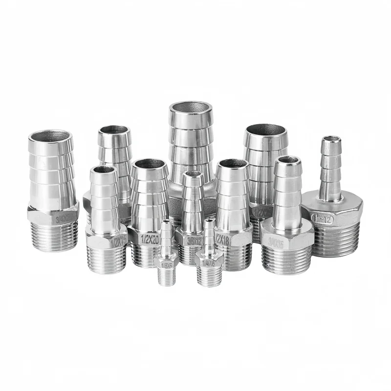 DN6--DN25 Фитинги для труб с наружной резьбой, соединитель для шланга с шестигранным пагодой 6 мм --- 25 мм, соединитель для шланга, ниппель для шланга, нержавеющая сталь 304
DN6--DN25 Фитинги для труб с наружной резьбой, соединитель для шланга с шестигранным пагодой 6 мм --- 25 мм, соединитель для шланга, ниппель для шланга, нержавеющая сталь 304