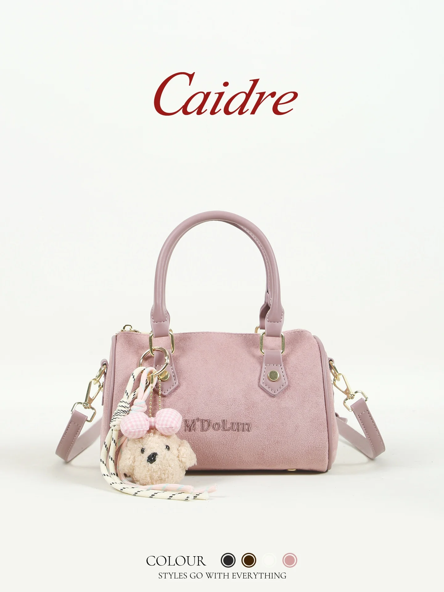 Caidre Cute Bear Boston Pillow Bag Women's Birthday Gift Commuter Handbag Single Shoulder Slant Cross Small Bag Soft PU Pure ...
Caidre Cute Bear Boston Pillow Bag Women's Birthday Gift Commuter Handbag Single Shoulder Slant Cross Small Bag Soft PU Pure ...