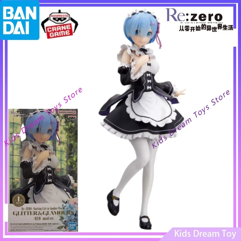 Bandai Stock Original BANPRESTO Re:Life in A Different World From Zero Anime GLITTER&GLAMOURS -REM-maid Ver. Action Figures Toys
Bandai Stock Original BANPRESTO Re:Life in A Different World From Zero Anime GLITTER&GLAMOURS -REM-maid Ver. Action Figures Toys
