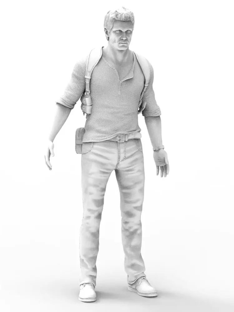 1/24 1/18 Смоляная модель Uncharted Drake Фигурка Неокрашенная без цвета RW-300 
1/24 1/18 Смоляная модель Uncharted Drake Фигурка Неокрашенная без цвета RW-300